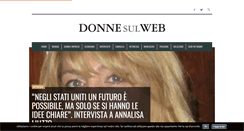 Desktop Screenshot of donnesulweb.net
